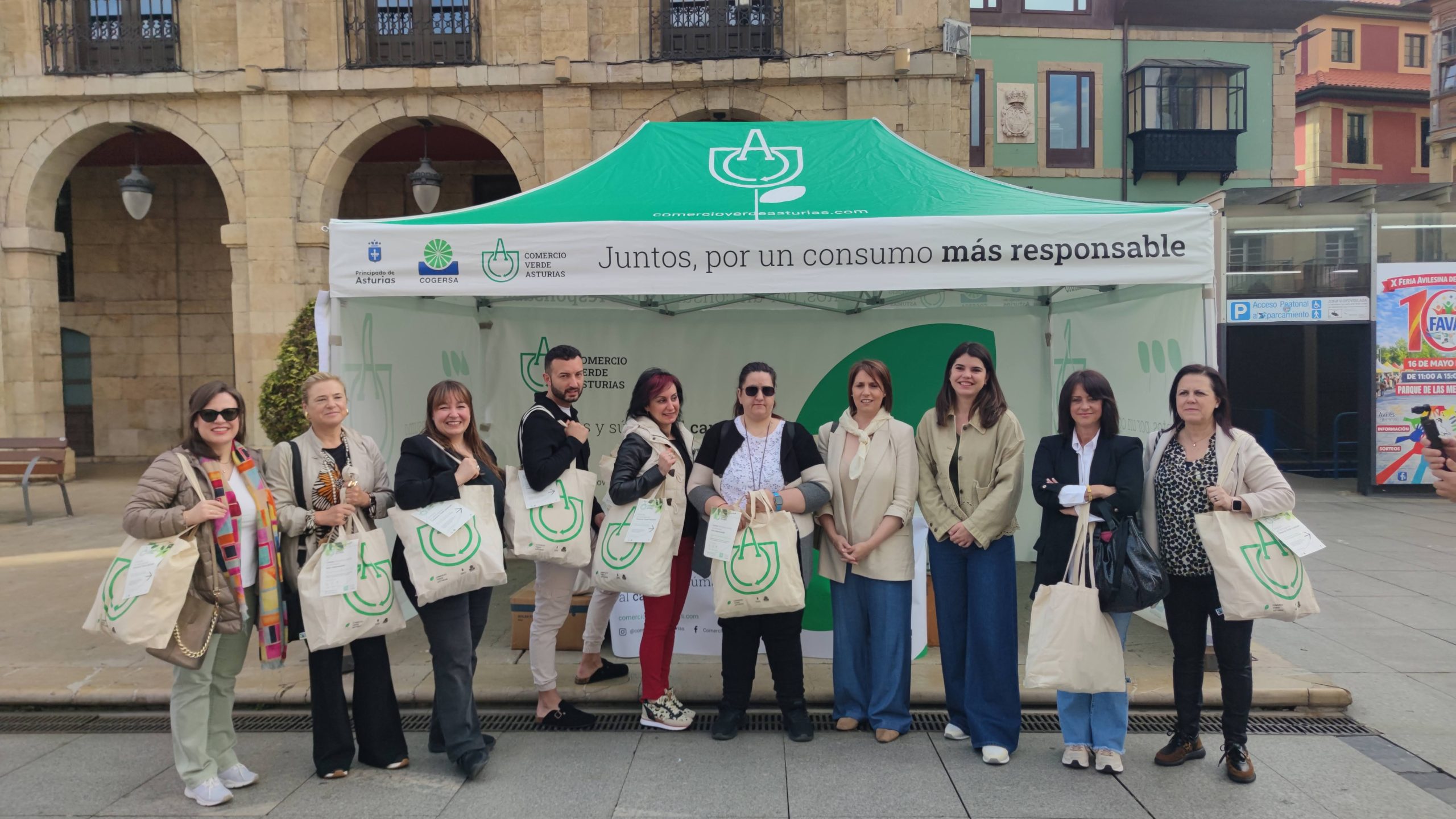 Avilés reconoce el compromiso de sus comercios con la sostenibilidad